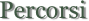 Percorsi